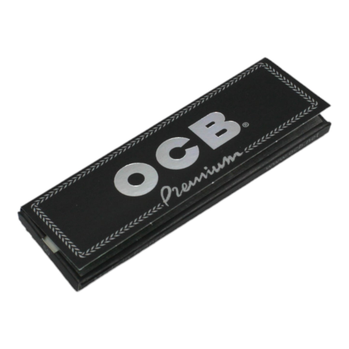 Box of 25 OCB Premium Black 1 1/4 Size Rolling Papers