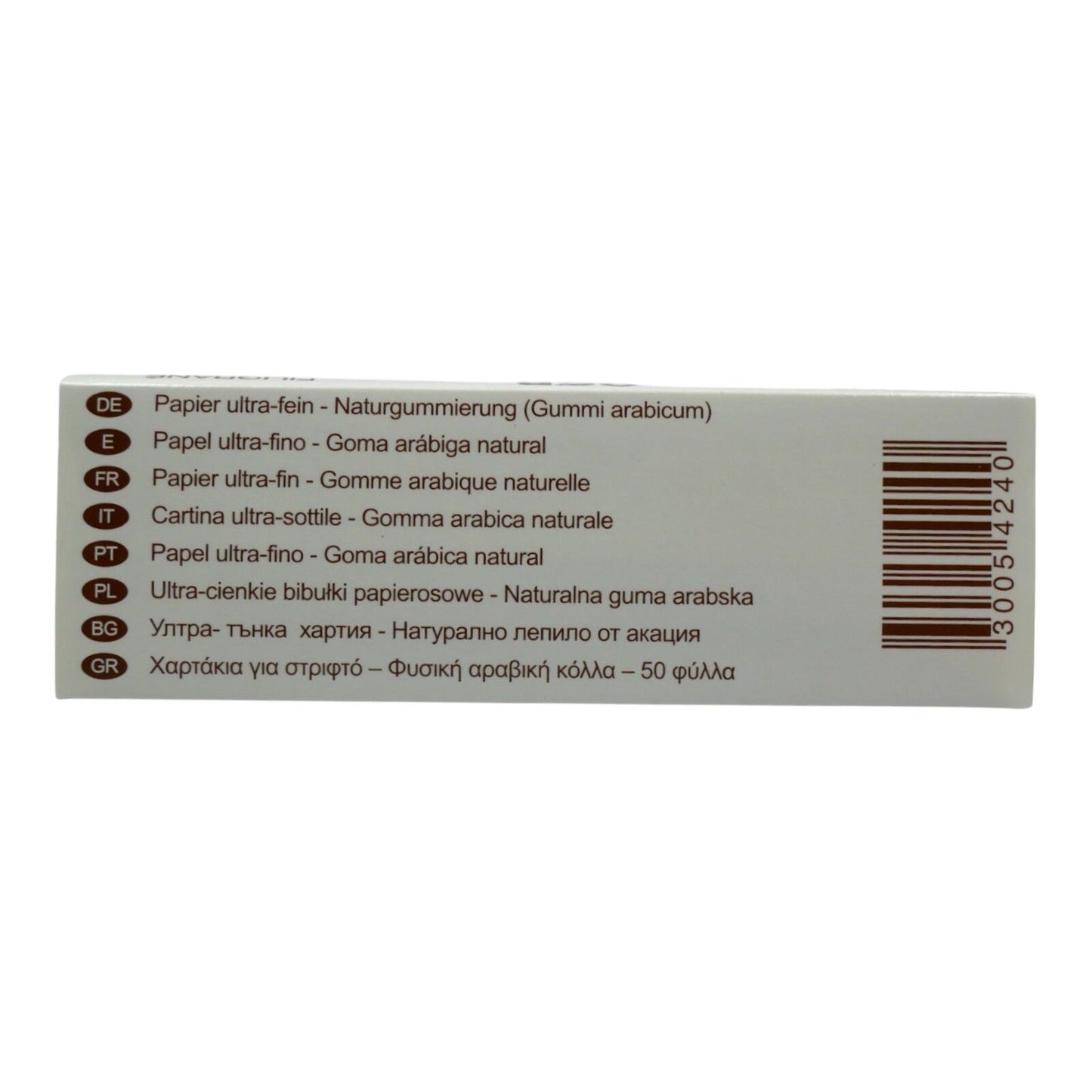 OCB Premium No.1 Rolling Papers White 50 Leaves