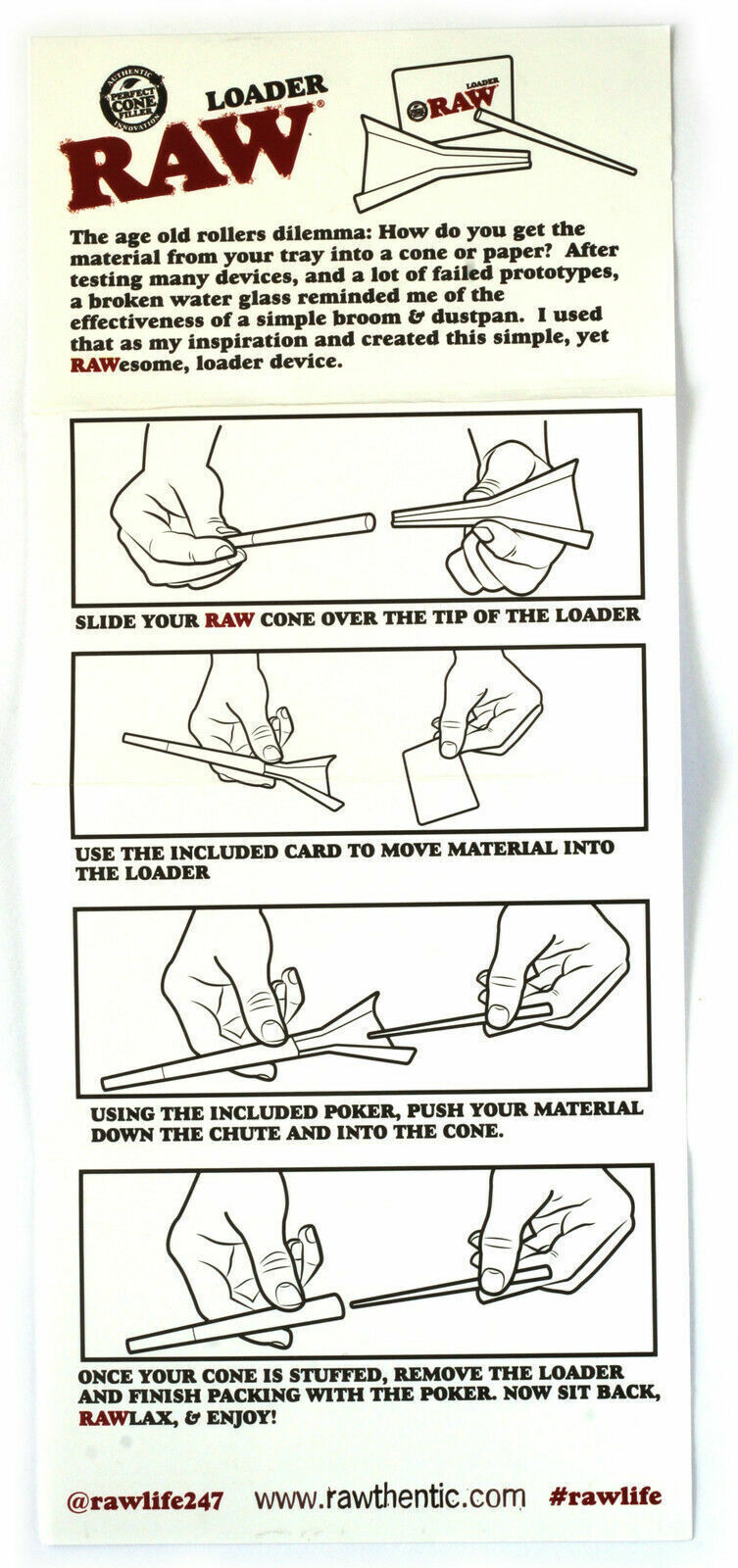 2 x Raw Organic King Size Pre Rolled Cones 32 Pack + Loader