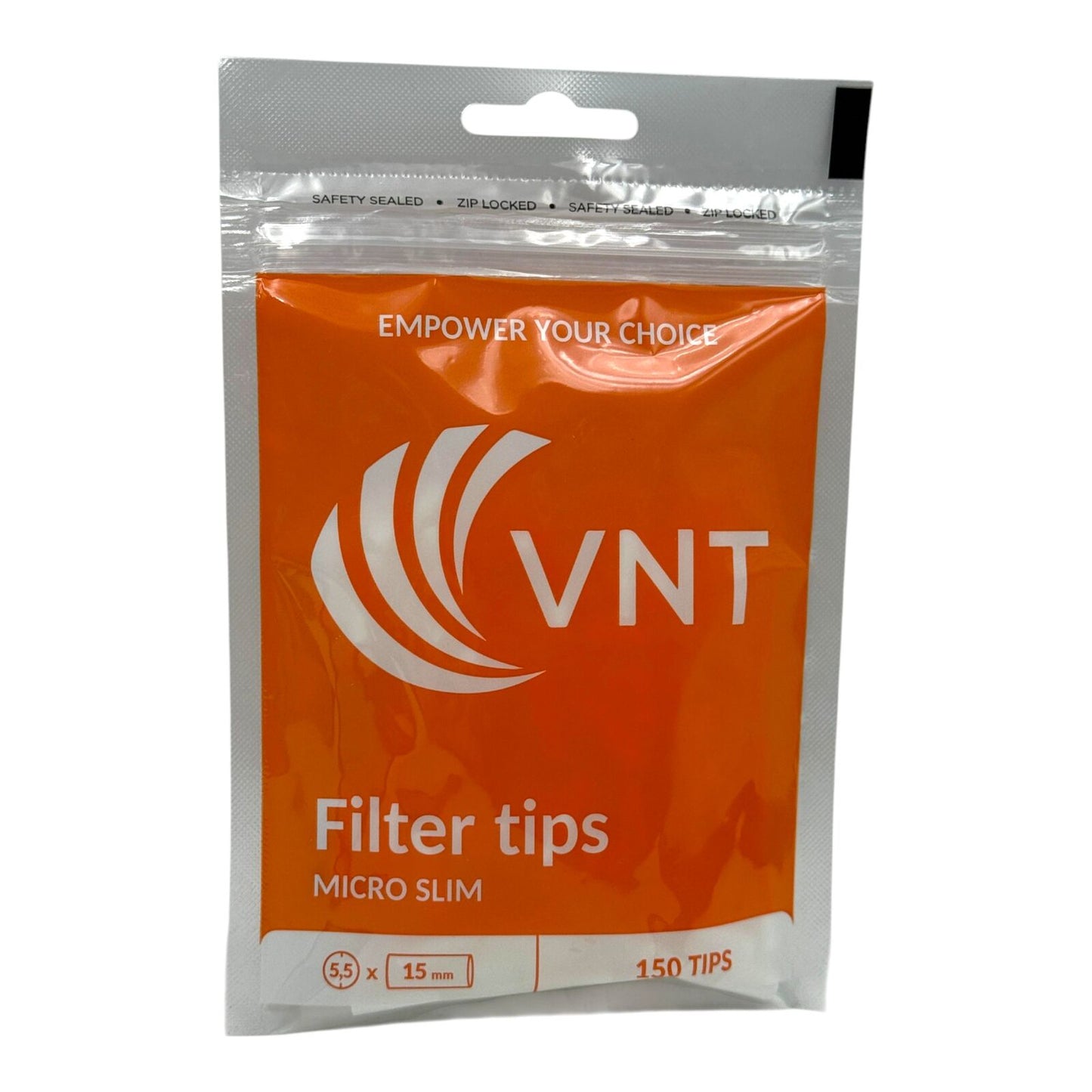 VNT Micro Slim Filter Tips 150 Count Rolling Tips