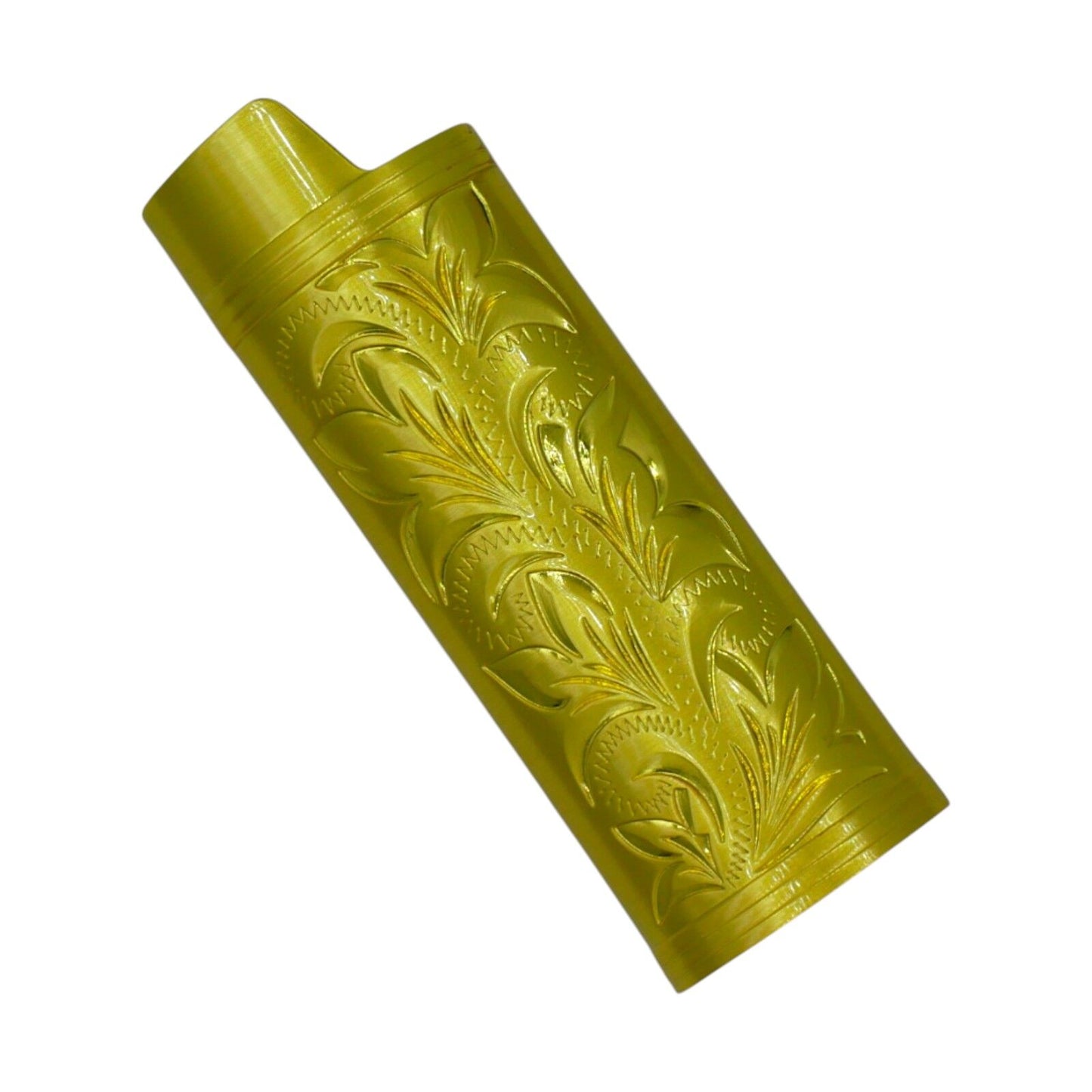 Gold Metal Lighter Case Cover Sleeve For BIC Large Lighter