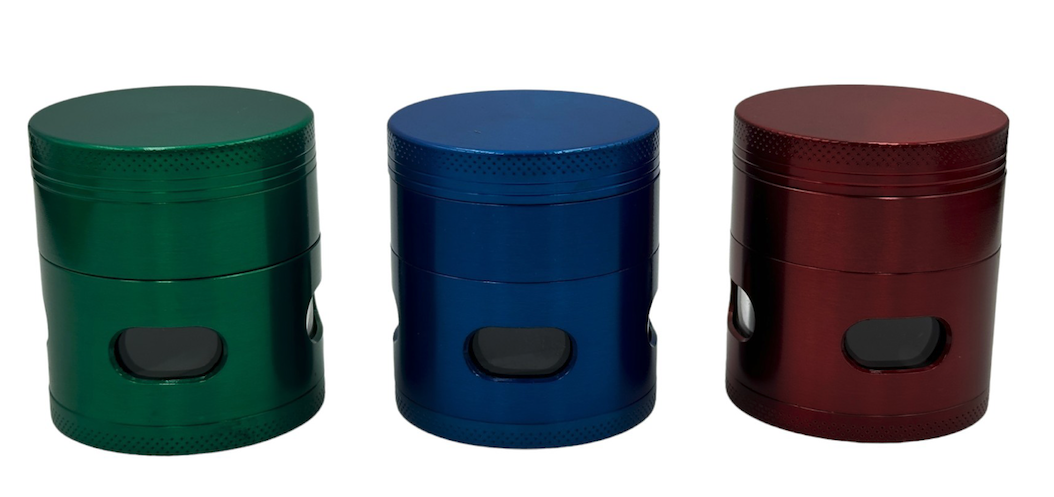 3-Pack Herb Grinder 4-Layer Smoke Spice Tobacco Crusher
