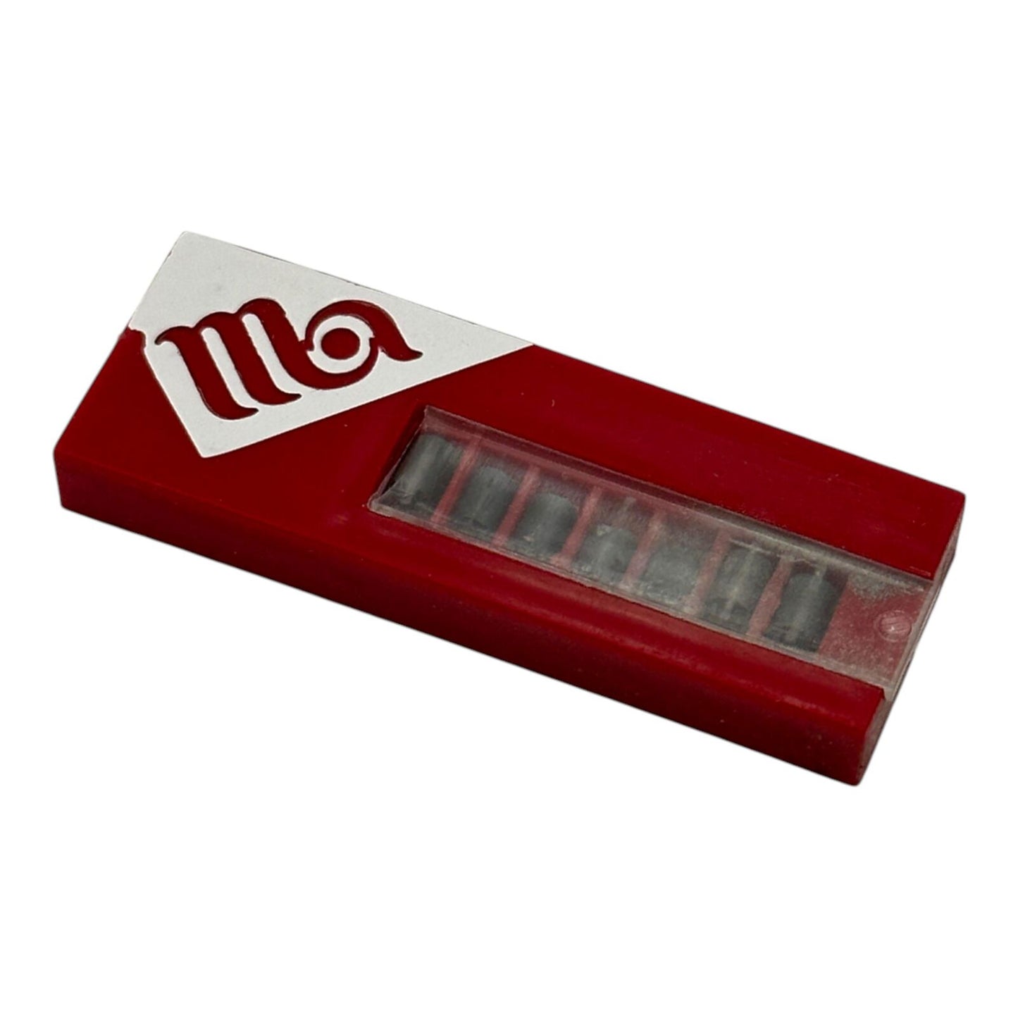 2x Maruman Flint Dispenser 7pc Red Refill for Zippo Lighter