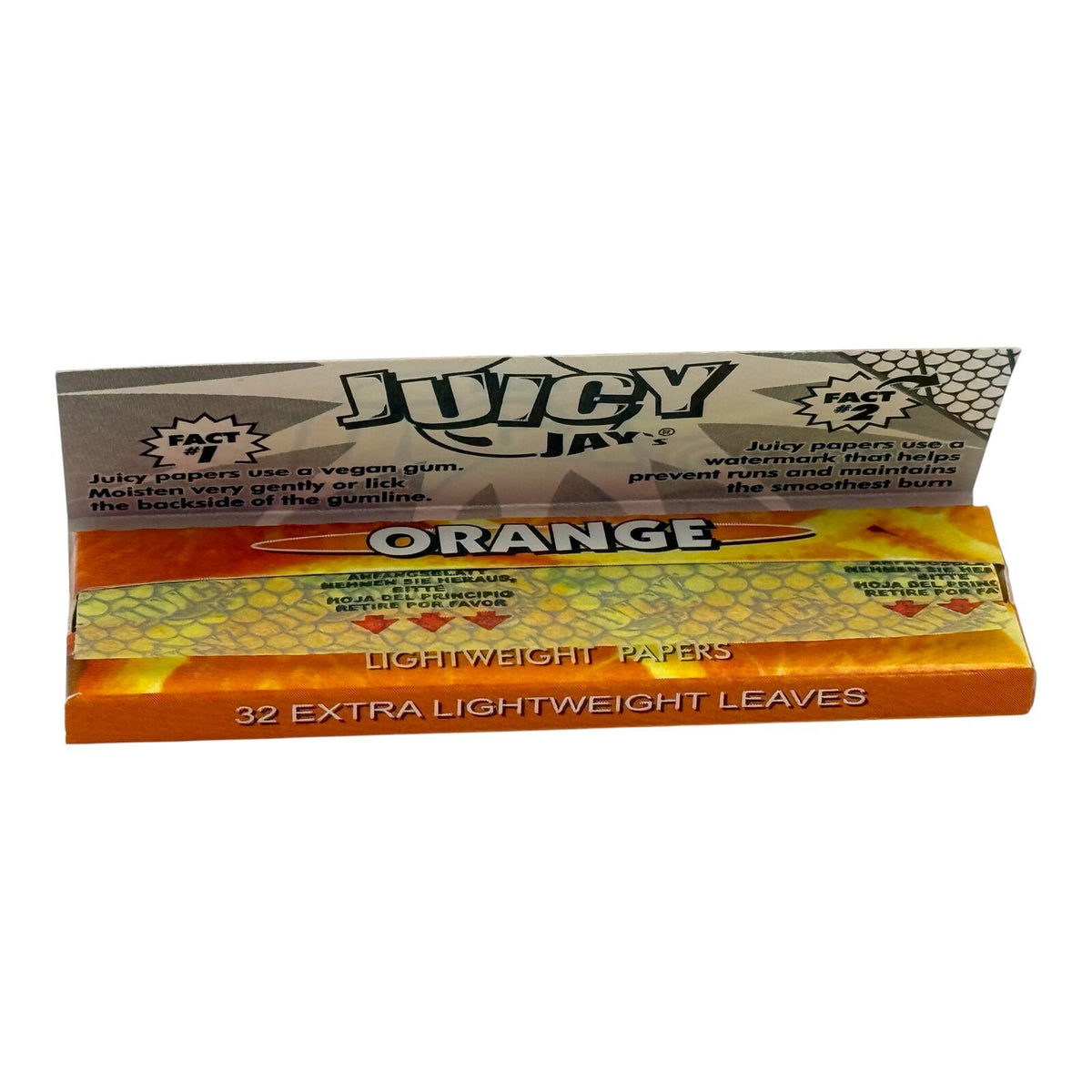Juicy Jays Orange Flavoured 1 1/4 Size