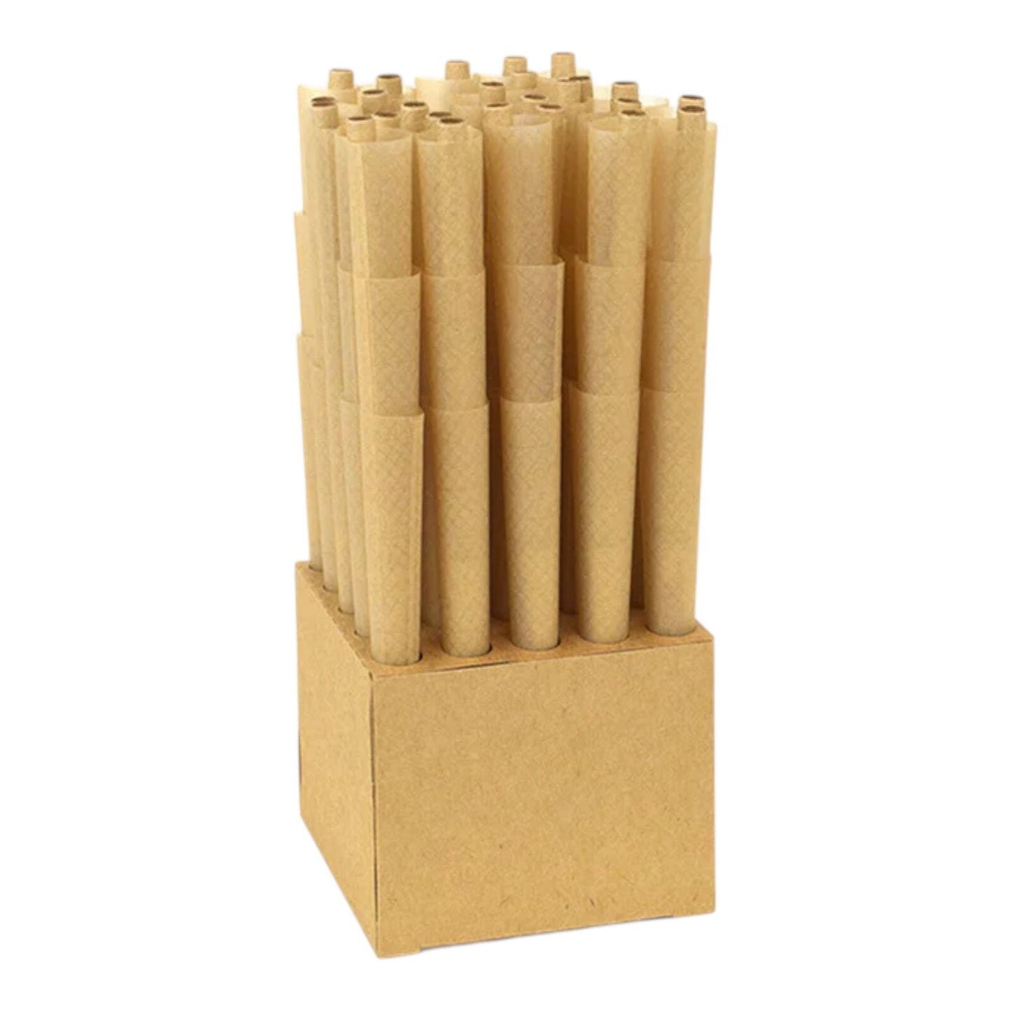 Raw Black Classic Natural Unrefined King Size Pre Rolled Paper Cones 75 Pack