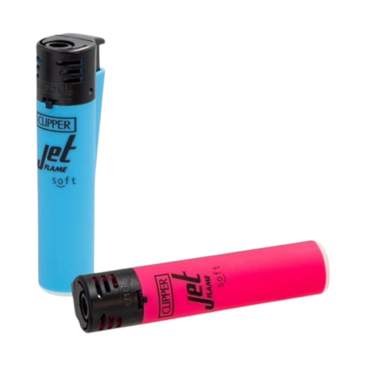 Box of 48 Clipper Soft Touch Jet Lighters