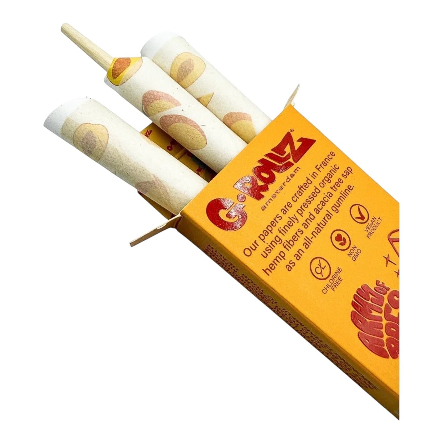G Rollz Ape Monkey Mango King Size Pre Rolled Paper Cones 3 Pack Flavour