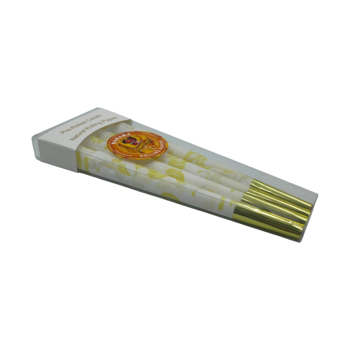 Honeypuff Banana King Size Classic Pre Rolled Cones - 8 Cones