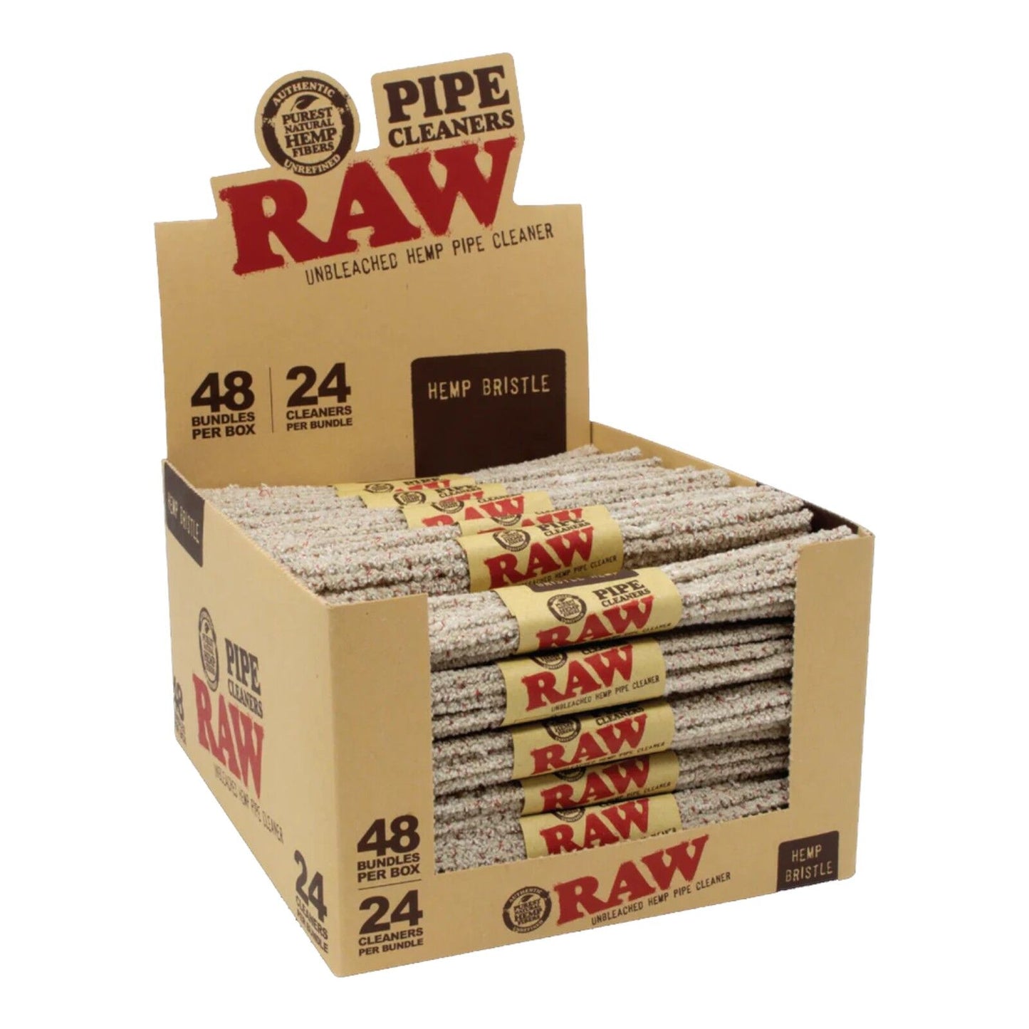 RAW Pipe Cleaner Premium Bristle Cleaners for Pipes Bongs