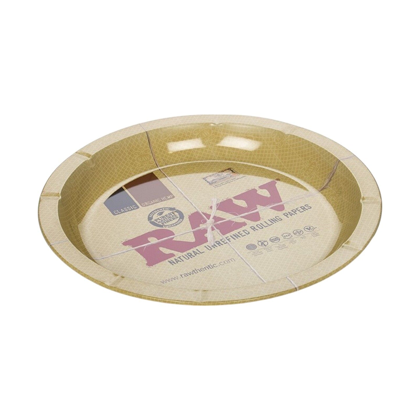RAW Large Round Rolling Ashtray 30cm Diameter