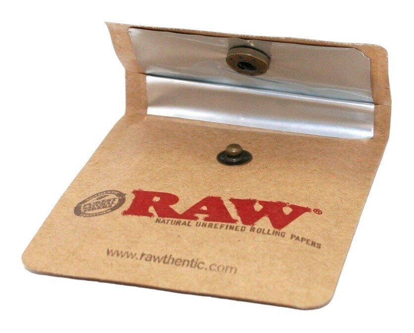 3 x Raw Pocket Ashtray Smoking Cigarette Tobacco Portable Flexible Foil Pouch