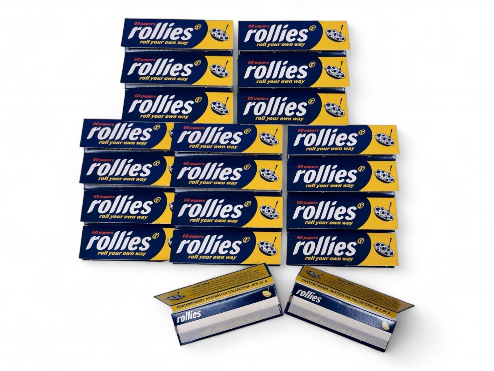 rollies cigarettes Rollies Paper 20 Packs x 60 Leaves (1200 Papers) – Your Smoke rollies cigarettes Rollies Paper 20 Packs x 60 Leaves (1200 Papers) – Your Smoke
