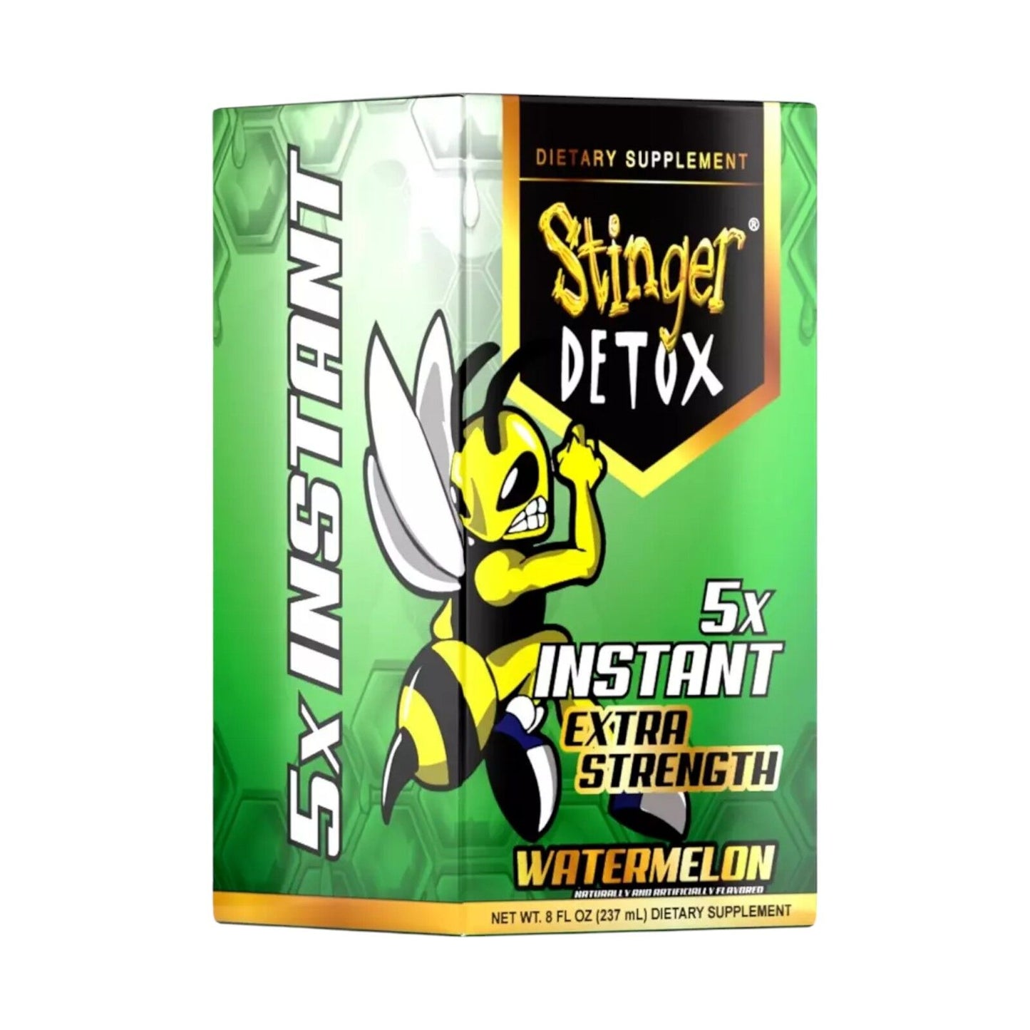 Stinger Detox 5X 7-Day Extra Strength Permanent Drink Watermelon Flavour 8 FL OZ