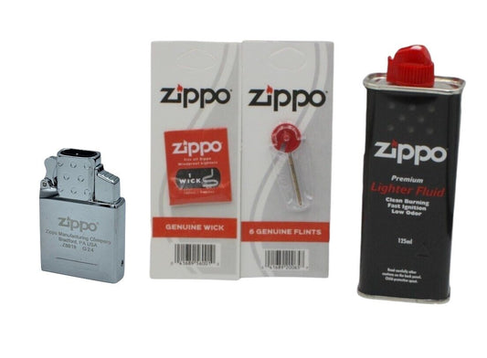 Zippo 65827 Butane Lighter Insert - Lighter Set