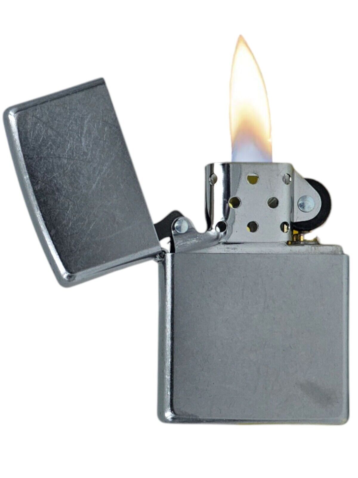 Zippo Street Chrome Lighter Set