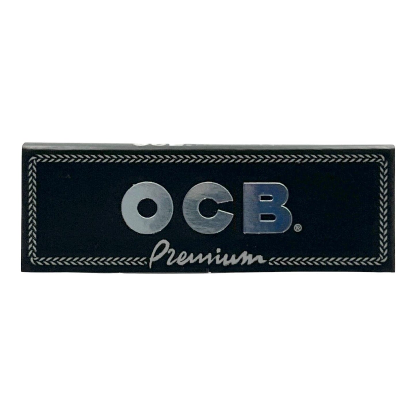 1 OCB Premium Black 1 1/4 Size Rolling Papers 50 Leaves