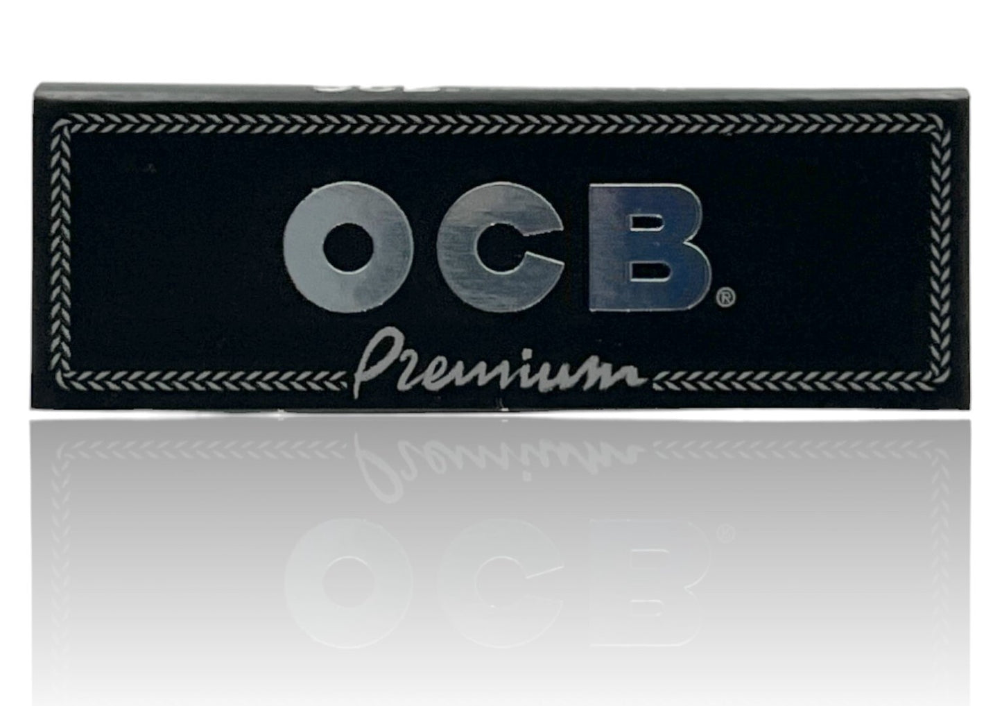 Box of 25 OCB Premium Black 1 1/4 Size Rolling Papers