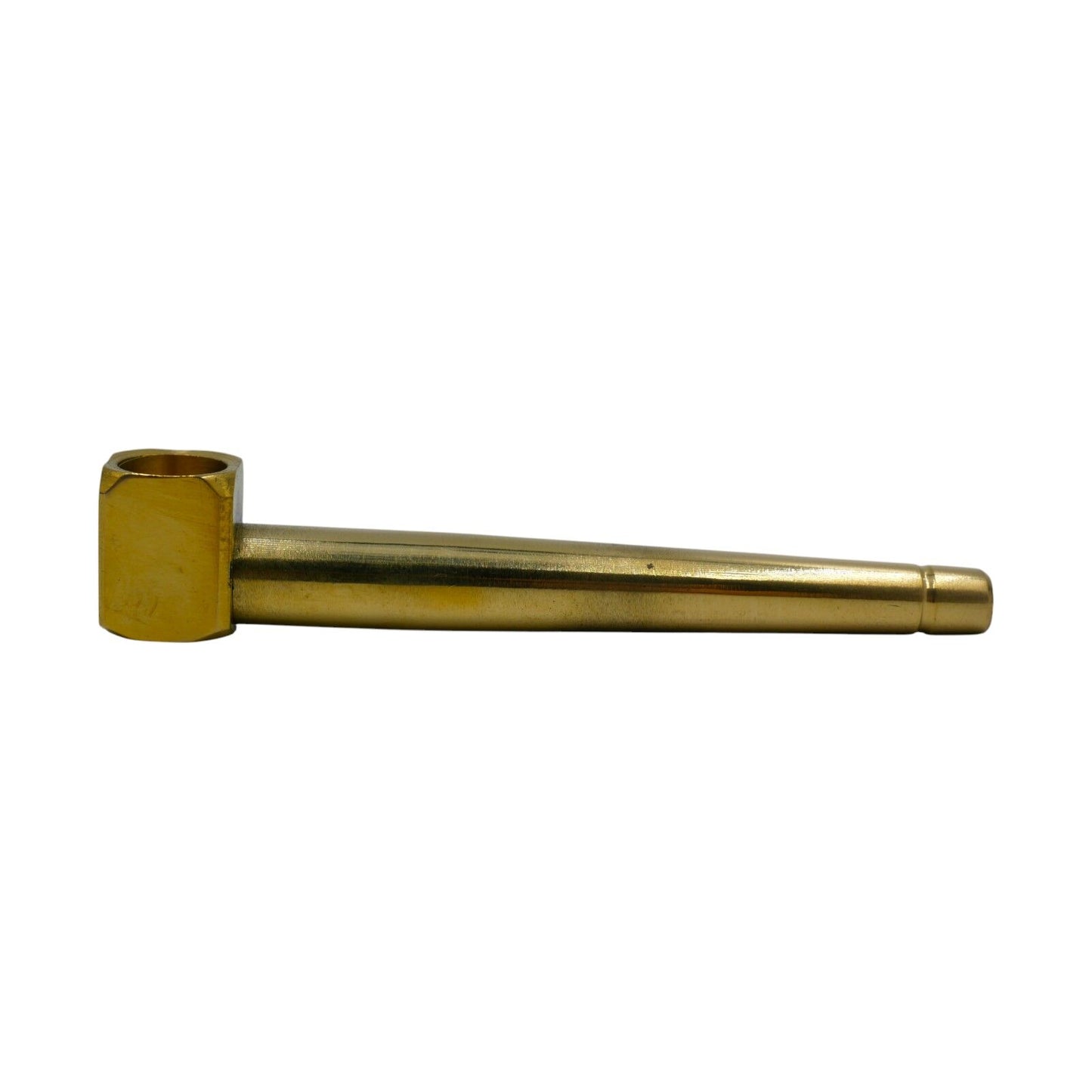 9.5cm Brass Metal Gold Pipe
