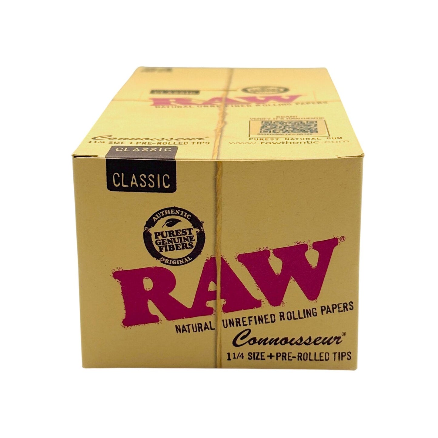 4 x RAW Classic 1 1/4 Papers with Pre rolled Tips (50 Leaves)