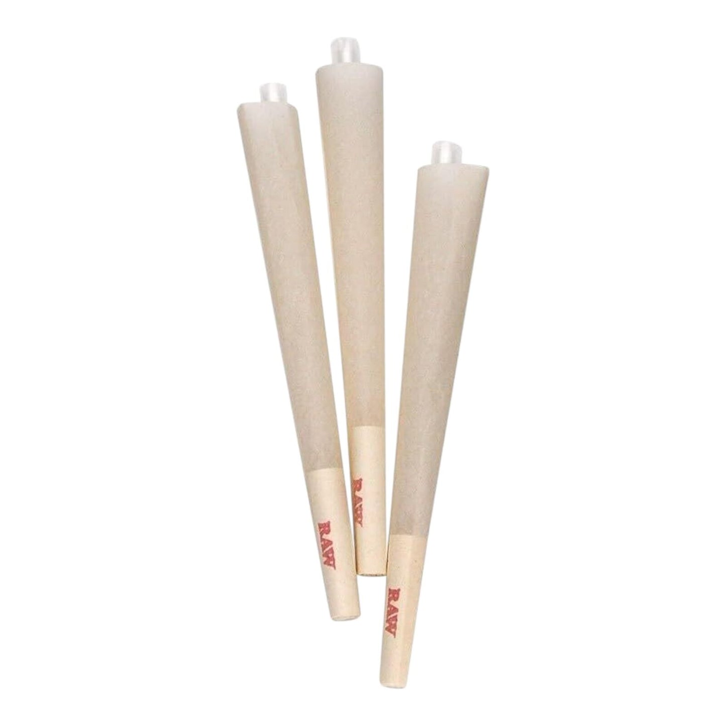 2 x Raw Organic Natural 1 1/4 Size Pre Rolled Paper Cones 32 Pack + Cone Loader