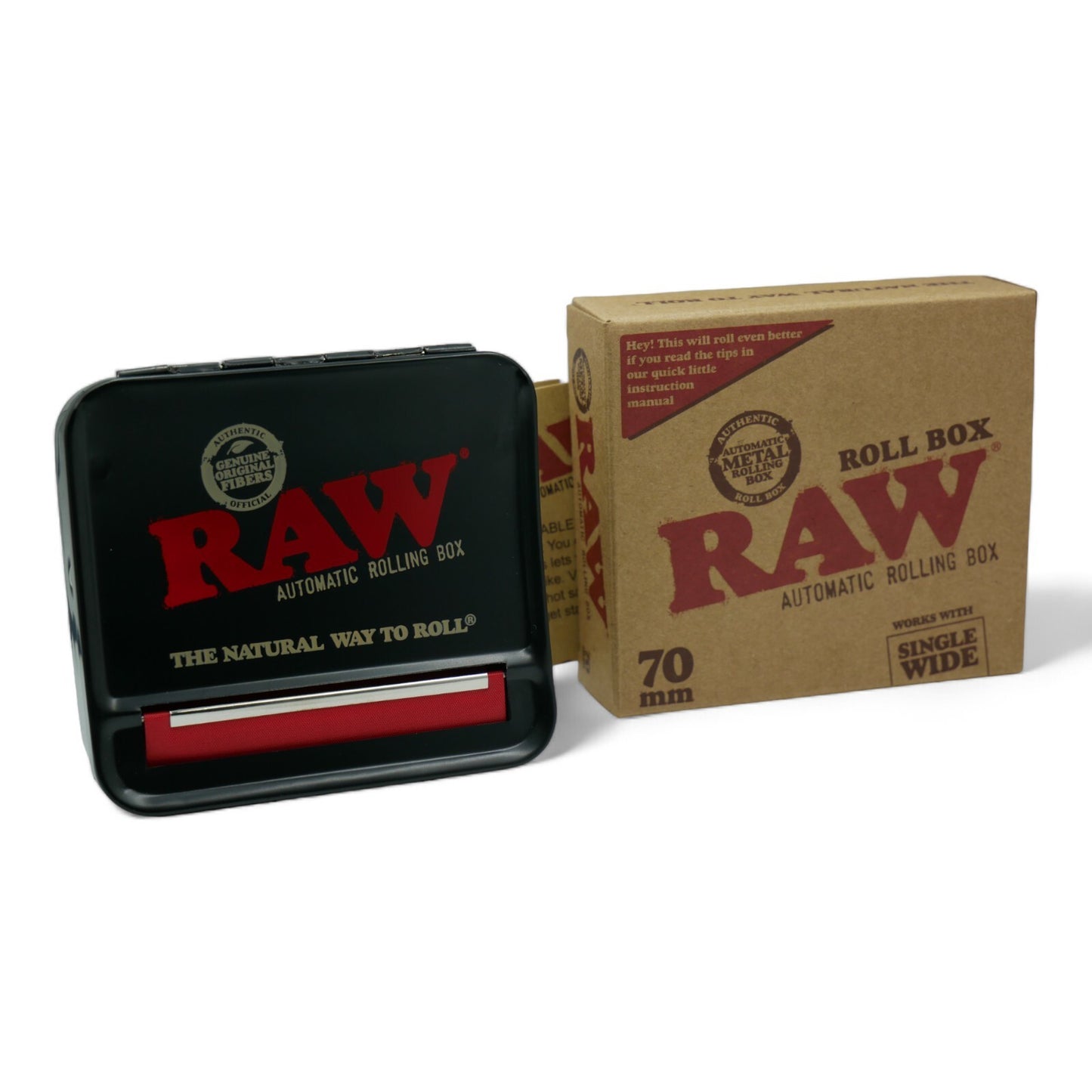 raw 79mm adjustable automatic cigarette rolling box RAWtomatic MAX RAW Automatic Rolling Machine 79mm: