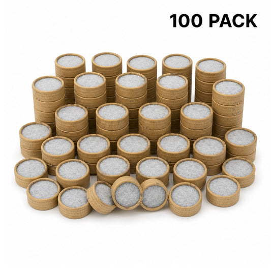 100 Pack Activated Carbon Filters Compatible Mouthpiece Filter Inserts