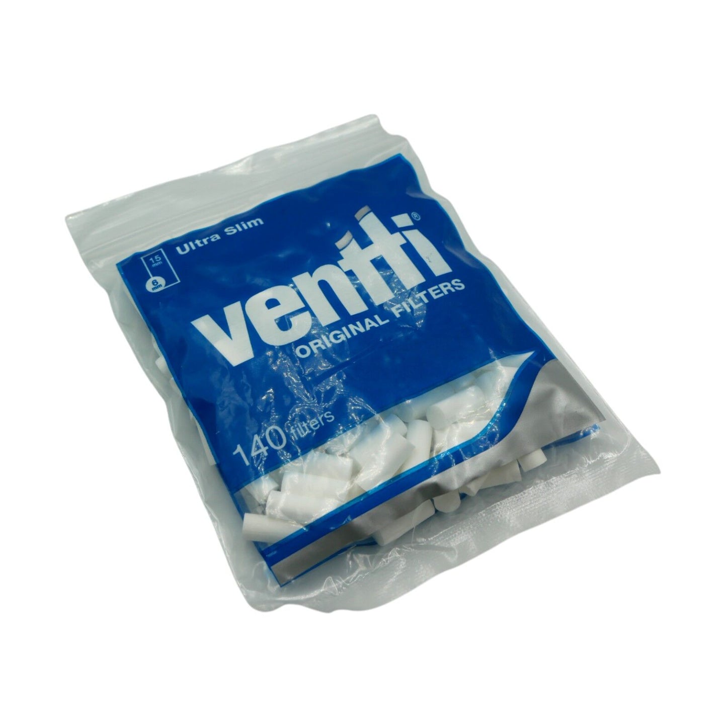 Ventti Ultra Slim Blue 140 Filter Tip Bag