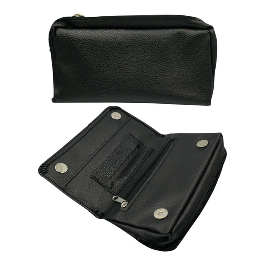Black Tobacco Smoking Pipe Bag Cigar Carry Pouch