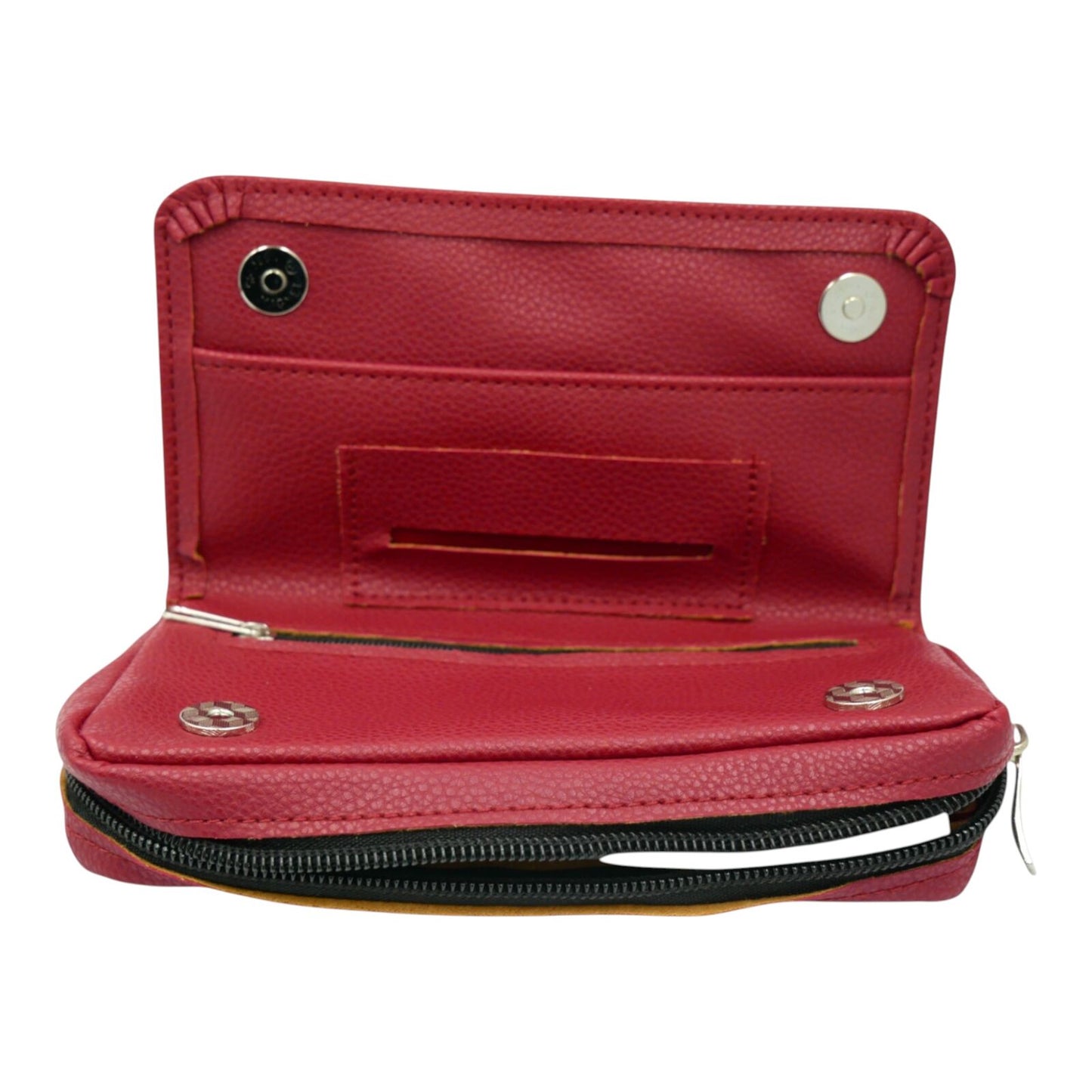 Red Tobacco Smoking Pipe Bag Cigar Carry Pouch