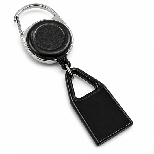 Retractable Lighter Leash Clip Keychain Holder - Large Maxi Bic