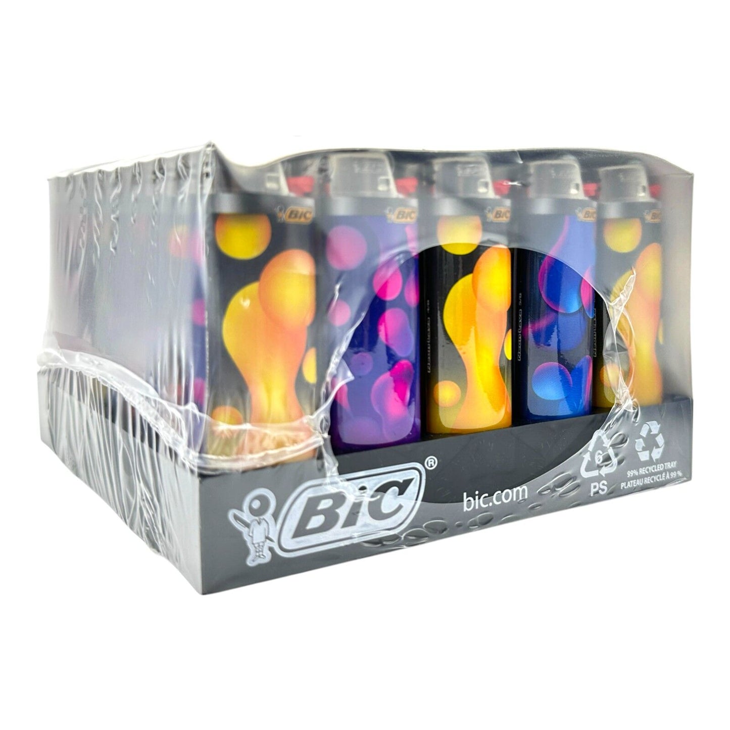 50x BIC Maxi Lava Bubbles Lighters