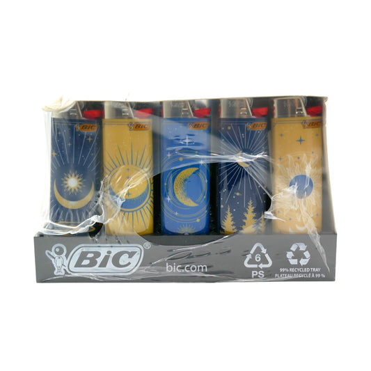 50x BIC Maxi Moon Night Lighters  Special Edition Pocket Lighters