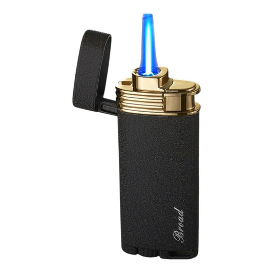 Broad Slim Matte Black Jet Lighter