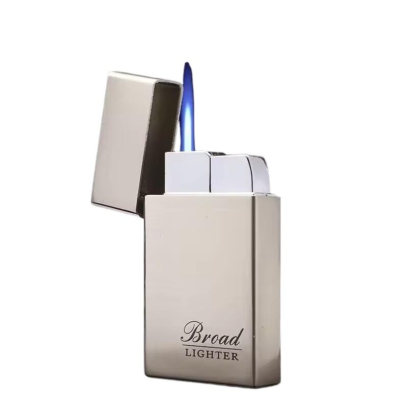 Broad Silver Jet Lighter