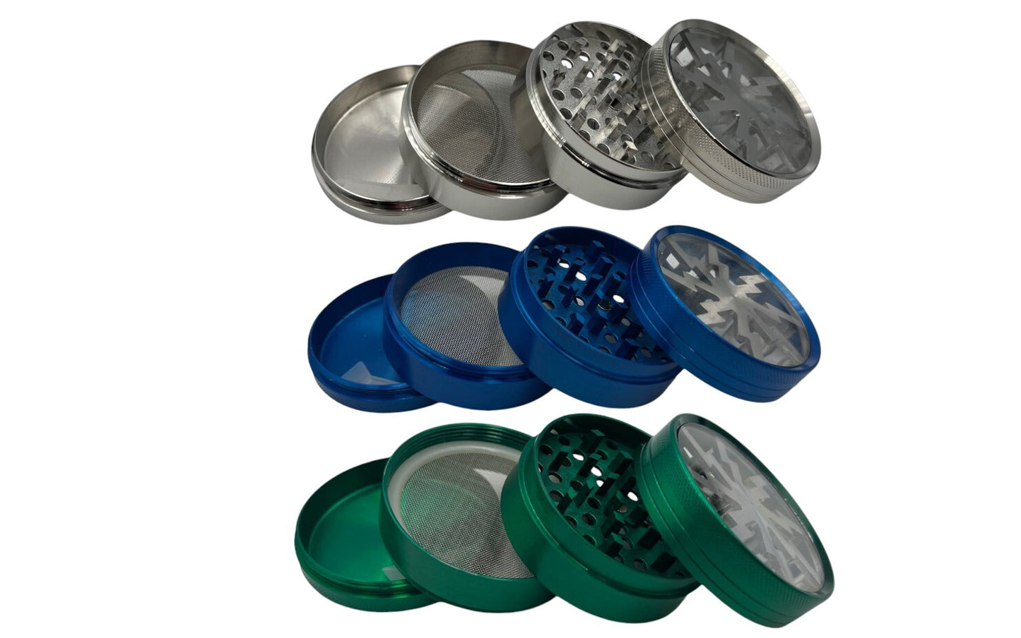 6cm Herb Grinder 4 Layers Metal Crusher