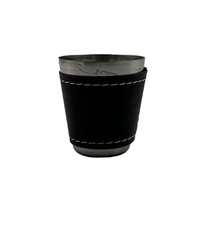 Jim Beam Hip Flask, Shot Glass, Pipe and Pen Gift Set (8oz)