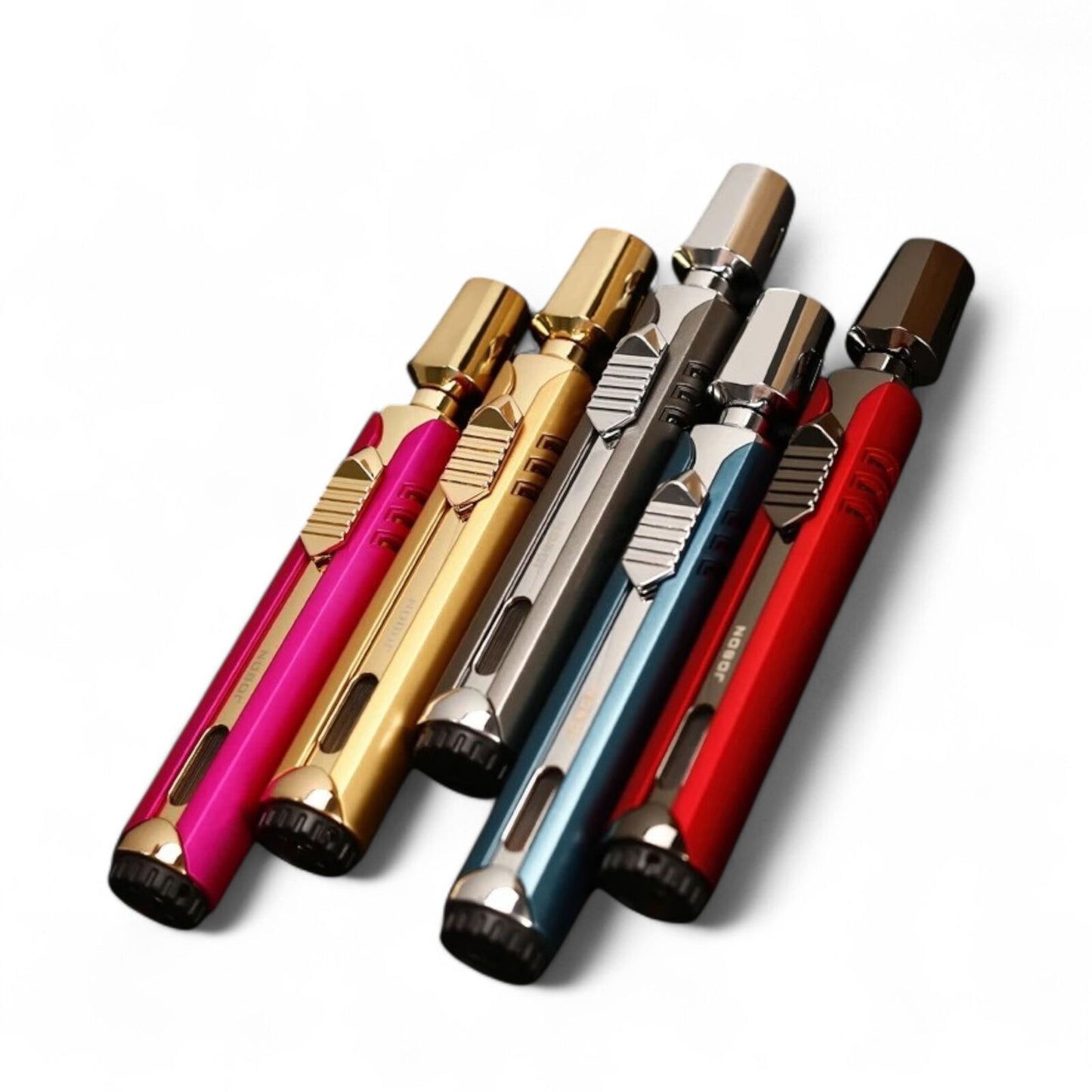 Jobon 3 Flame Jet Windproof Refillable Lighter