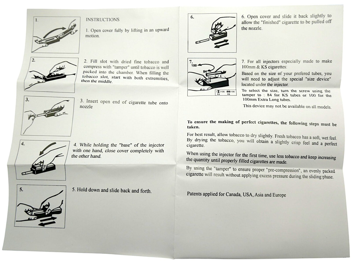 Laramie Ultra Slim 80mm Cigarette Rolling Injector Machine Smoking Tobacco