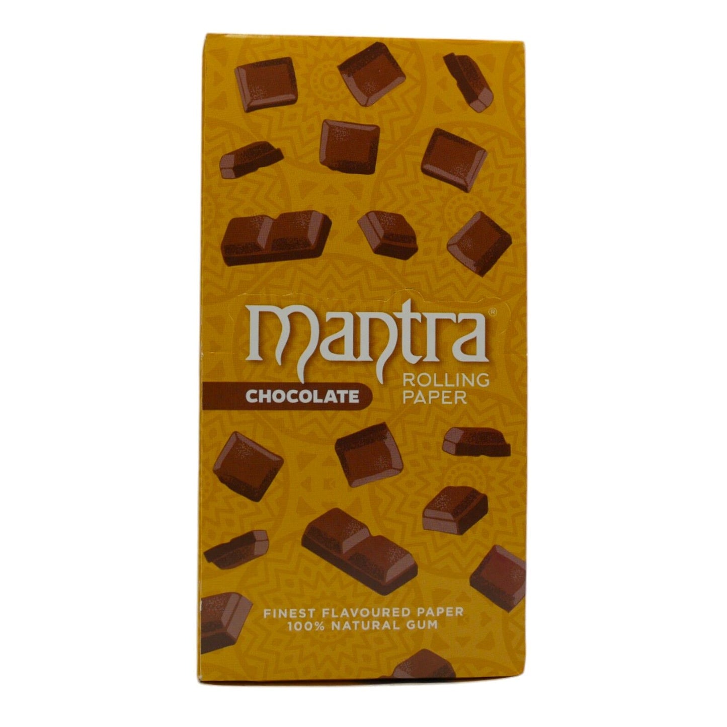 Box of Mantra 1 1/4 Size Chocolate Flavoured Rolling Paper