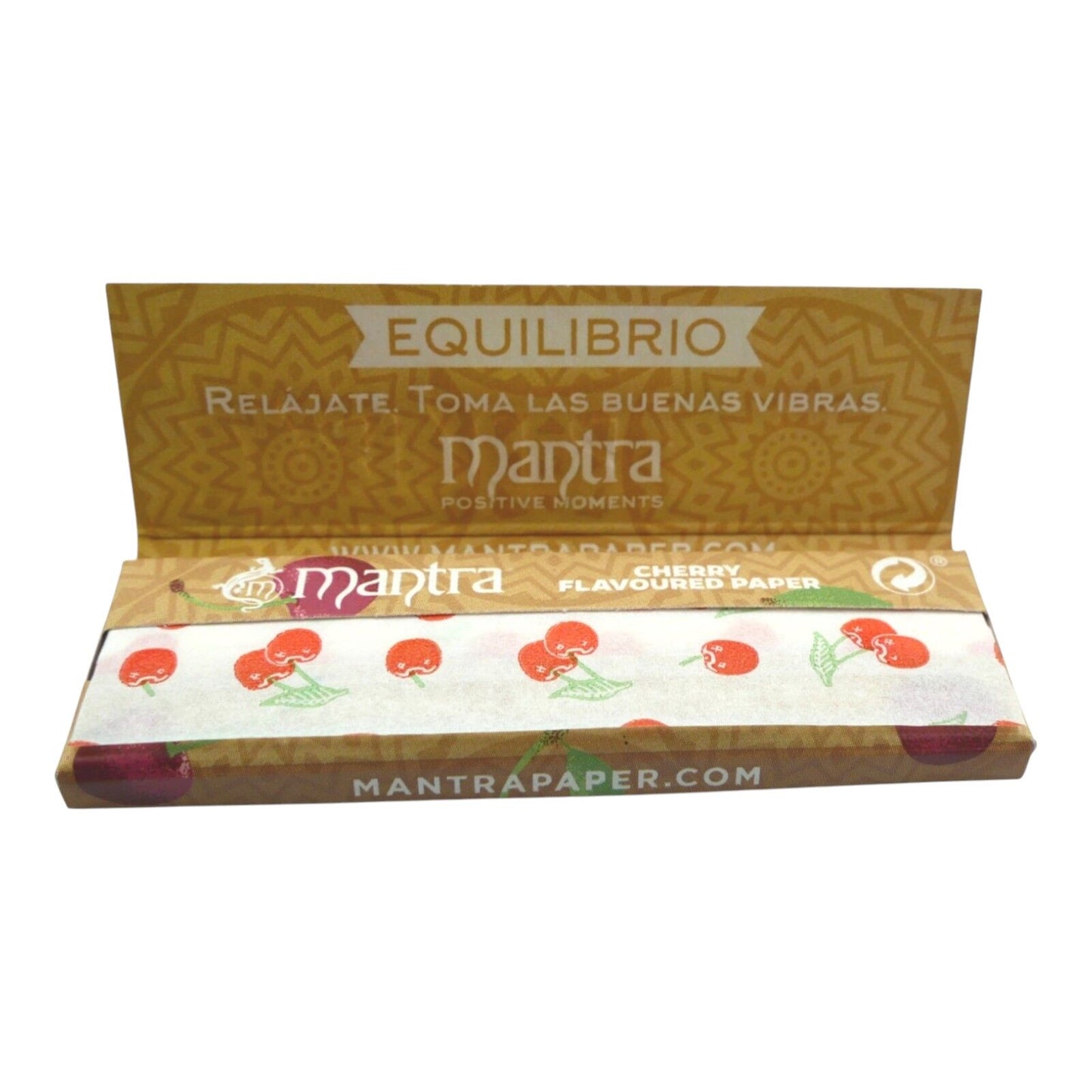 1 x Mantra 1 1/4 Size Cherry Flavoured Rolling Papers