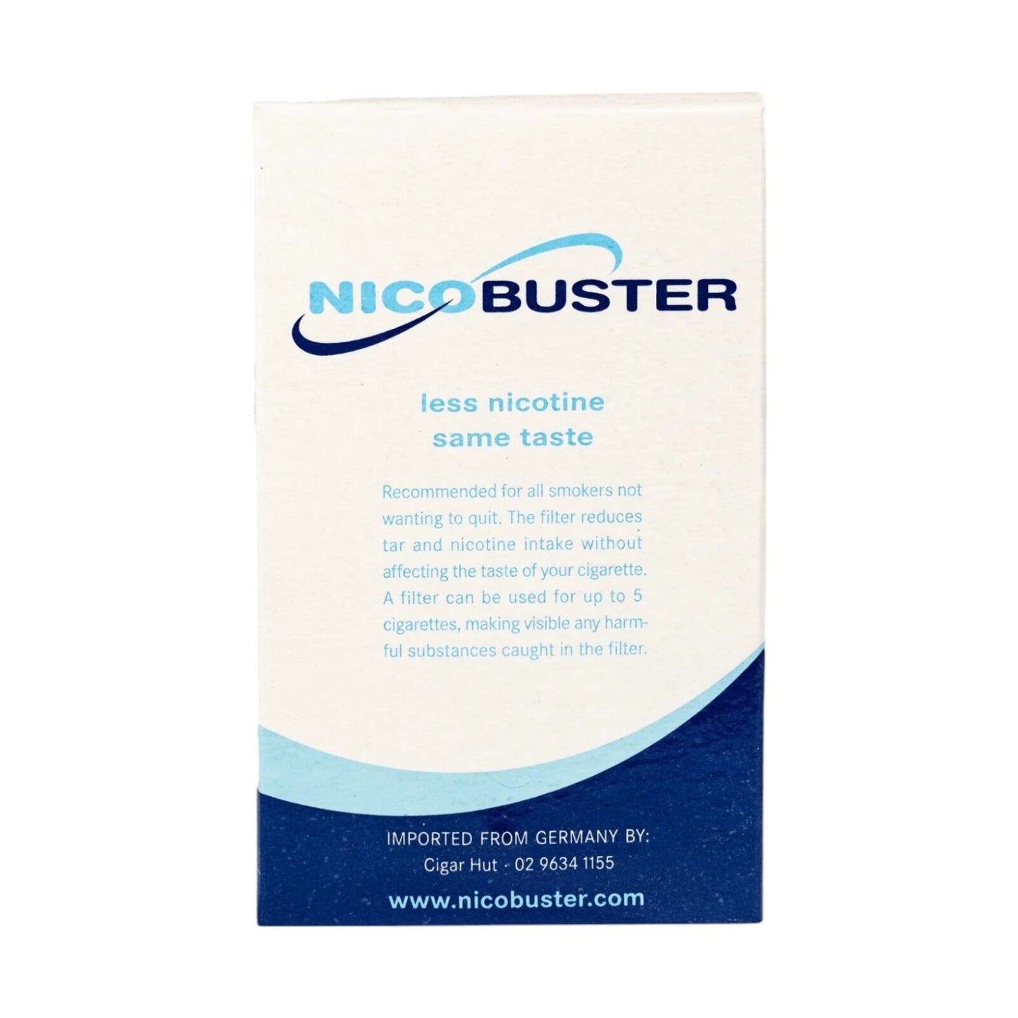 5 x NicoBuster Filter - Reduces Tar Nicotine