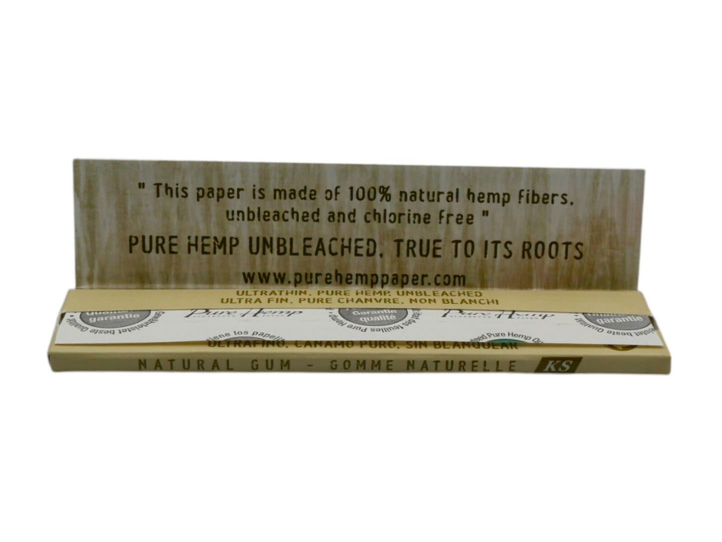 Box of Pure Hemp Unbleached King Size Rolling Papers