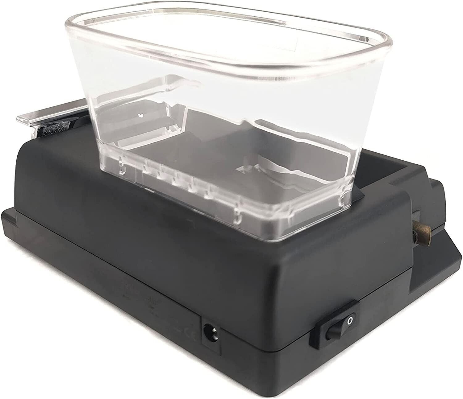 powermatic 4 electric cigarette injector machine 4+ 1/2W x 4D x 3.8H (without the tray attached) Powermatic IV+ Electric Cigarette Rolling