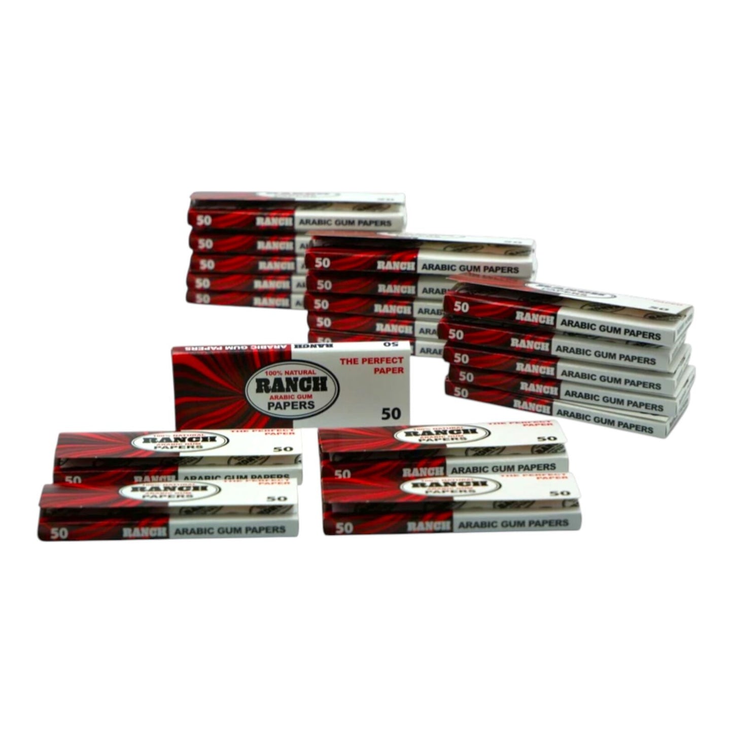 Box of 90 Ranch Arabic Gum Papers 50 Leaves Per Booklet