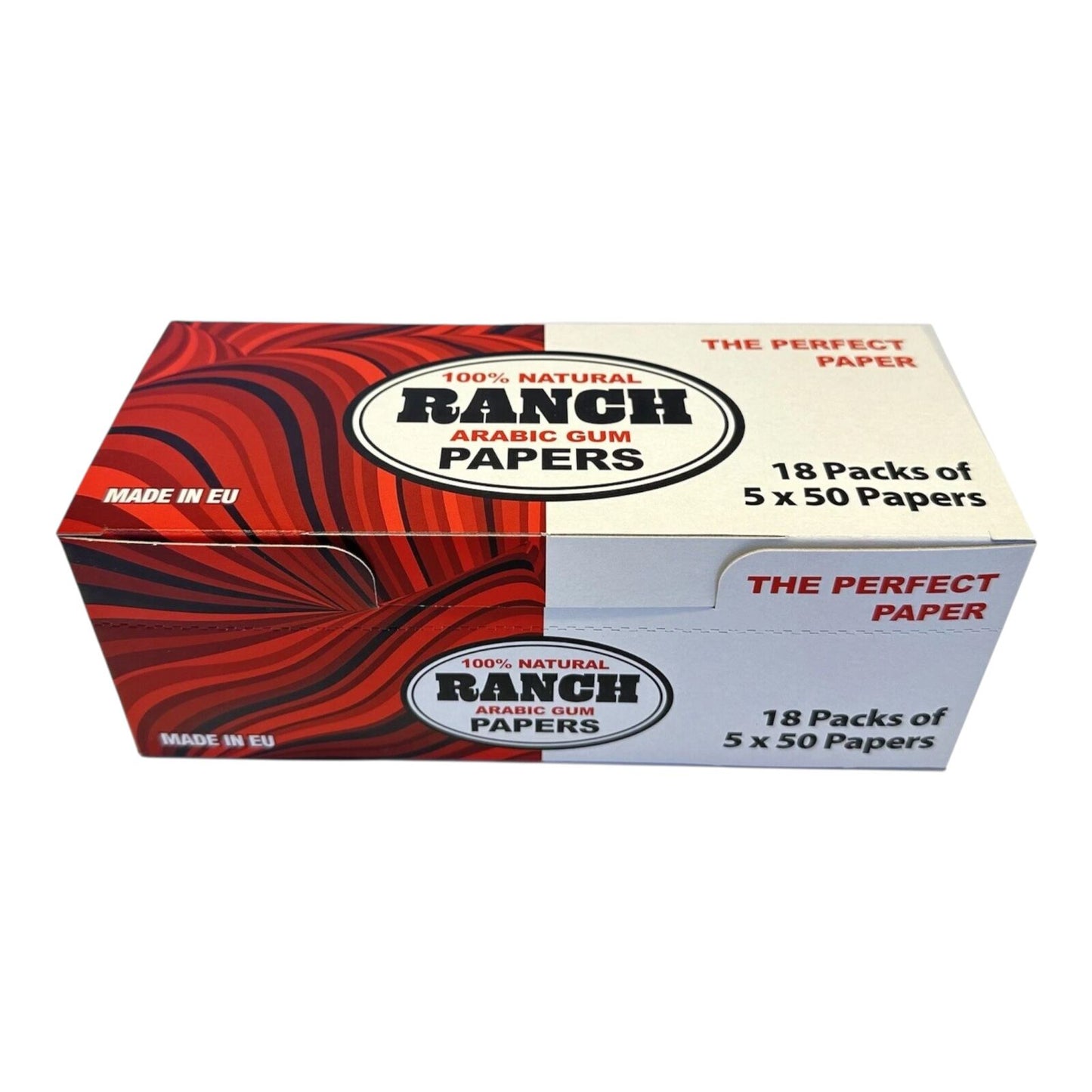 Box of 90 Ranch Arabic Gum Papers 50 Leaves Per Booklet