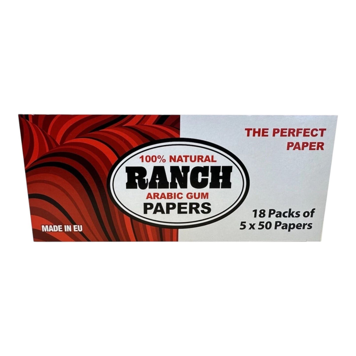 Box of 90 Ranch Arabic Gum Papers 50 Leaves Per Booklet