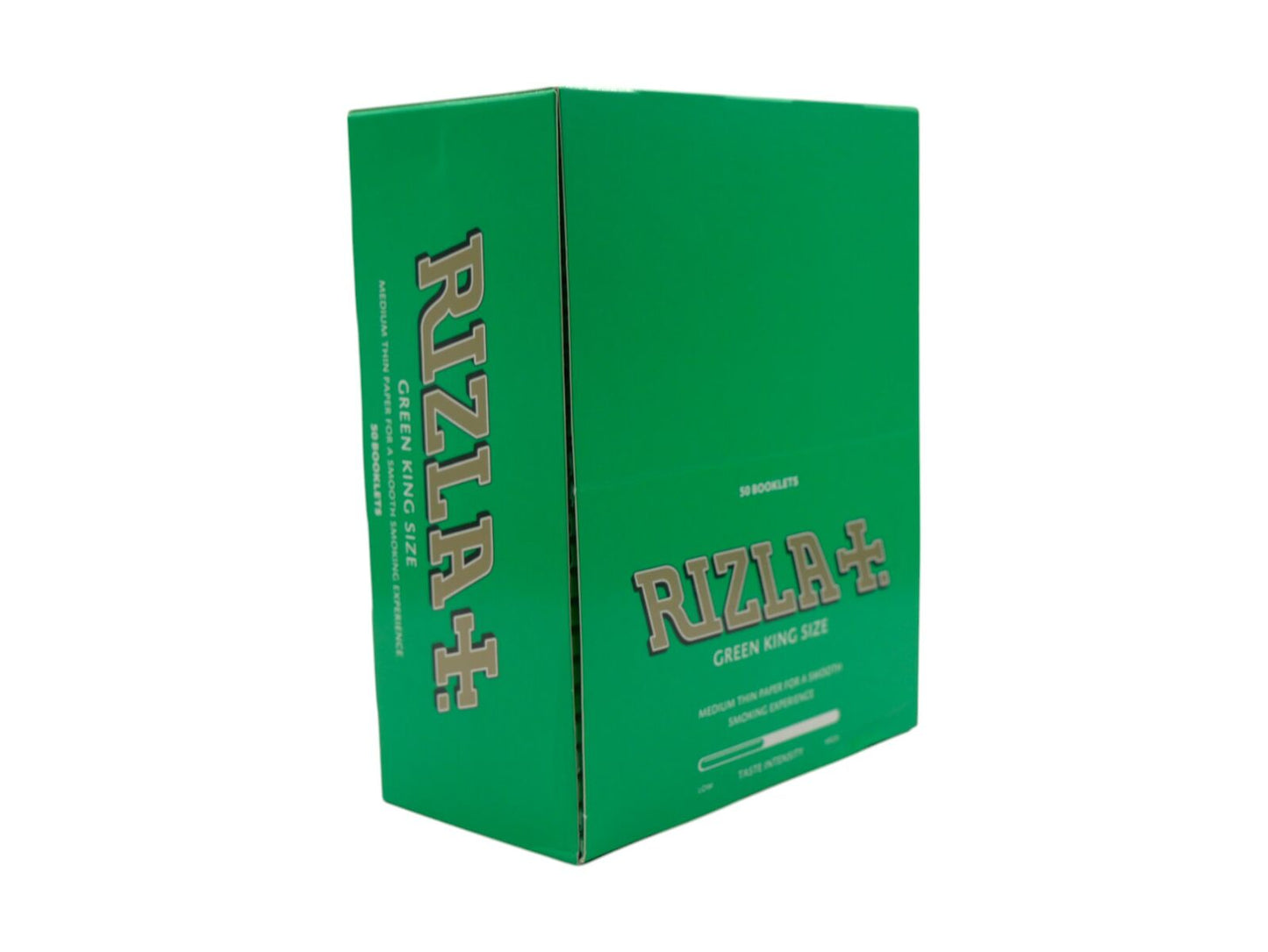 Box of Rizla Green King Size Medium Thin Paper