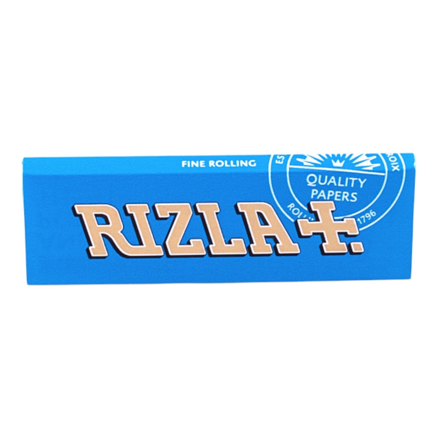1 x Rizla Regular Size Thin Blue Slim Natural Rolling Papers