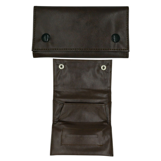 Brown Tobacco Smoking Pipe Bag Cigar Carry Pouch