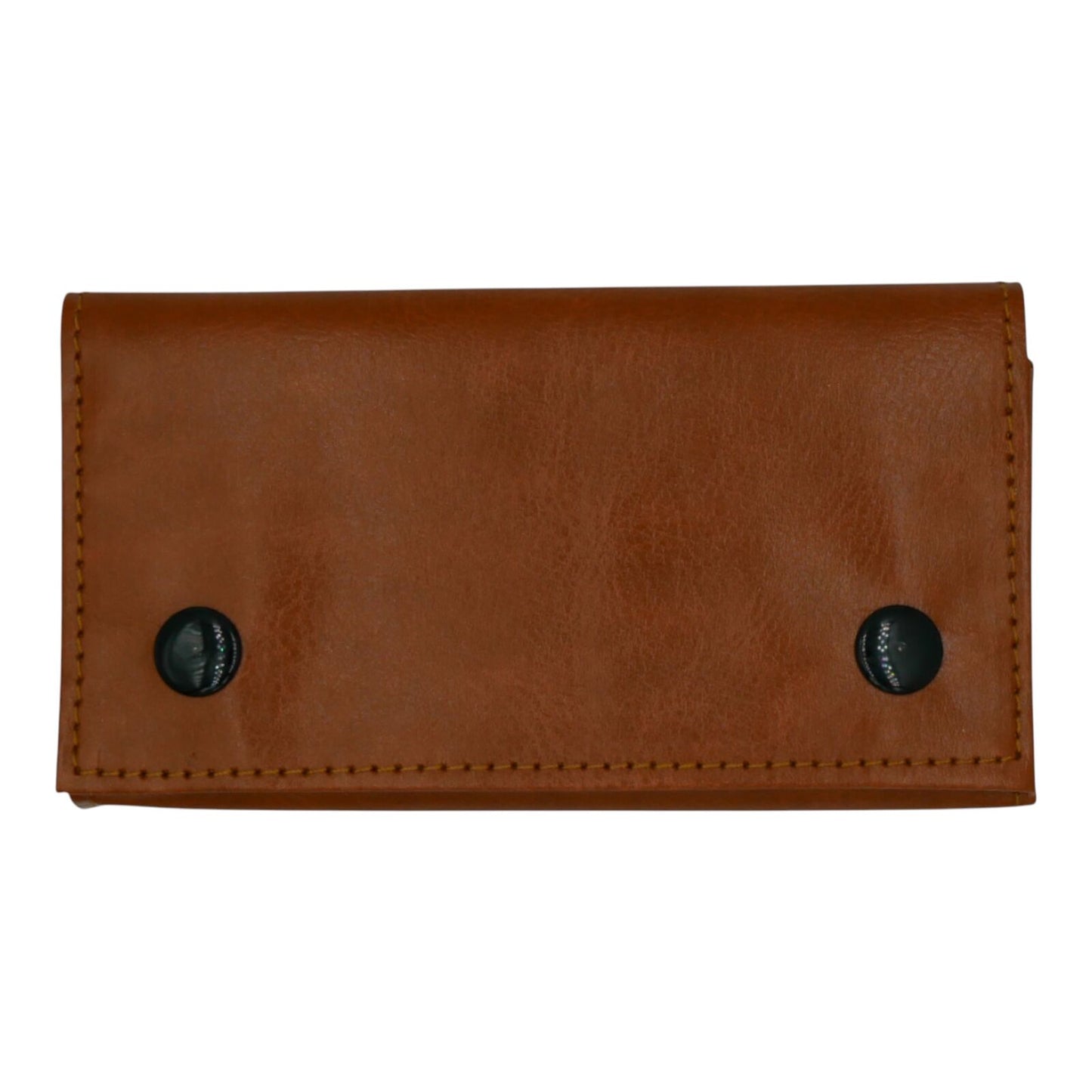 Tan Tobacco Smoking Pipe Bag Cigar Carry Pouch Case Snap Zipper Paper Slot